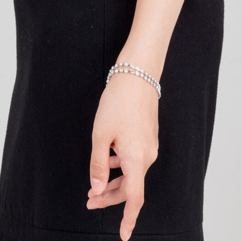 AUGUST ALICE Pearl and Crystal Bracelet