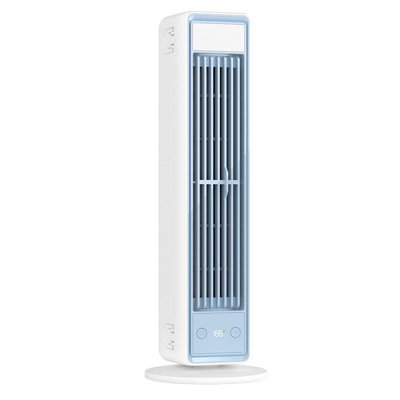 High-Power Silent Tower Fan: Desktop, Wall-Mounted, Portable with Long Battery Life for Office & Home