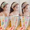Bohemian Colorful Flowers Headband For Women Girls  Summer Wide Floral Hairband Sweet Hair Accessories Headwear Gifts