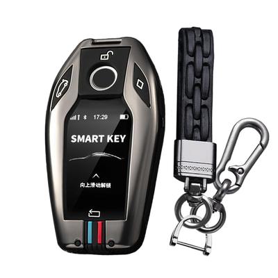 BMW Key Case Key Cover Key Holder Silicone Alloy LCD Protection 3 Series