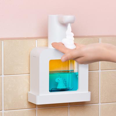Cartoon Cute Pet Liquid Soap Dispenser Wall Mounted Touchless Sensor USB Charging Foam Machine for Bathroom and School