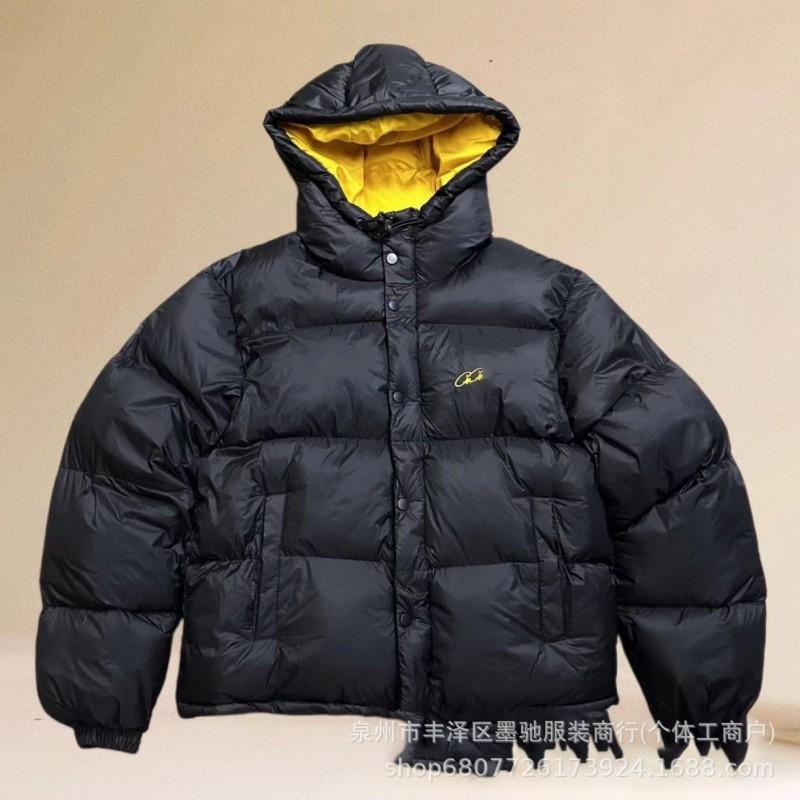 Mens Oversized Hooded Cotton Puffer Jacket