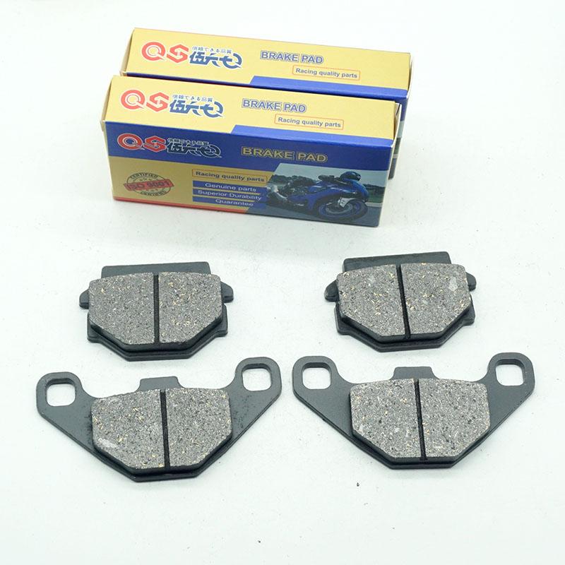 Motorcycle Front Rear Brake Pads for KAWASAKI BJ250 Estrella RS Limited Ediion 2002-2006 KXT250 Tecate 1985-1986 KX125 1986