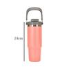30oz Stainless Steel Water Bottle Vacuum Insulated Mug With Handle Cup Office Car Tumbler Lid Sports Drinking Accessories