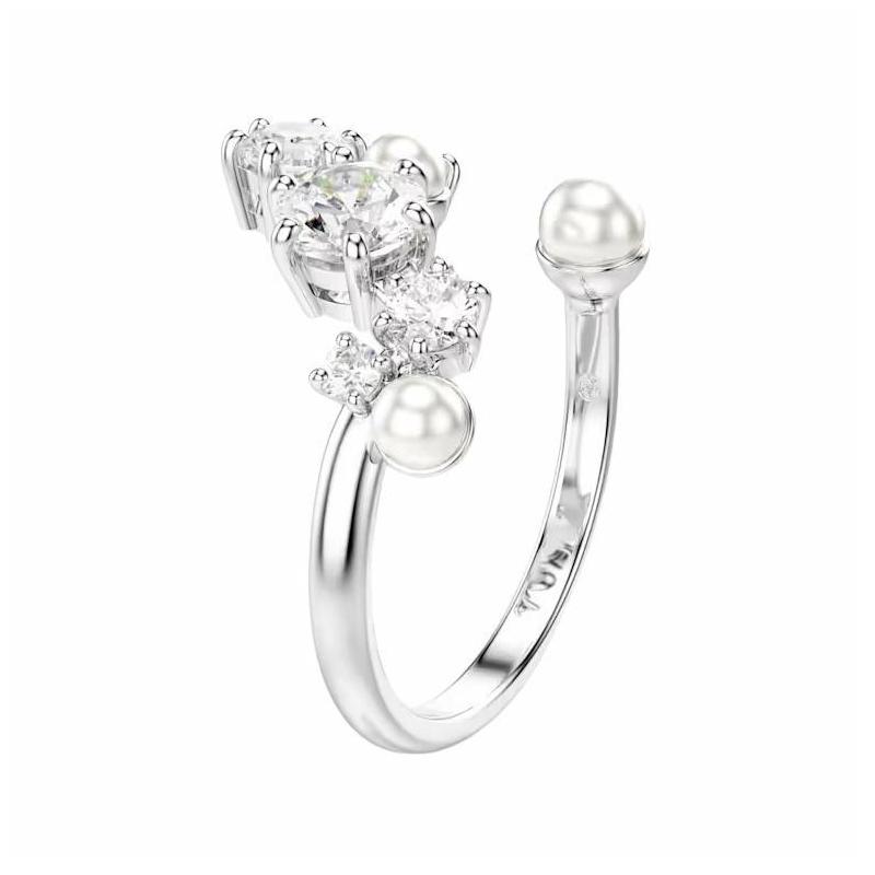 Swarovski Constella Decorative Open Design Ring Women's Silver 5705599