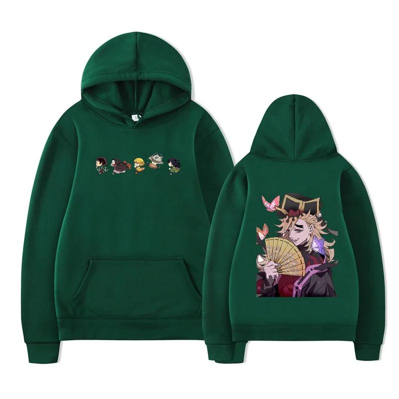 One Piece Anime Printing Hooded Pullovers Men Autumn Fashion Hoodies Warm Comfortable Sweatshirts Casual Trend Streetwears