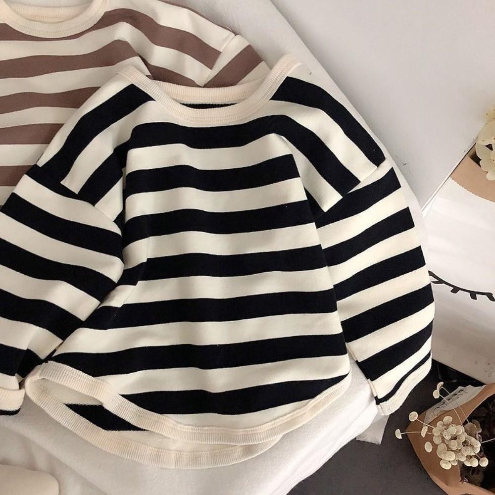 Loose Boy Girl Clothes 6M-3Y Baby Long Sleeve Soft Korean Style Kids Shirt Toddler
