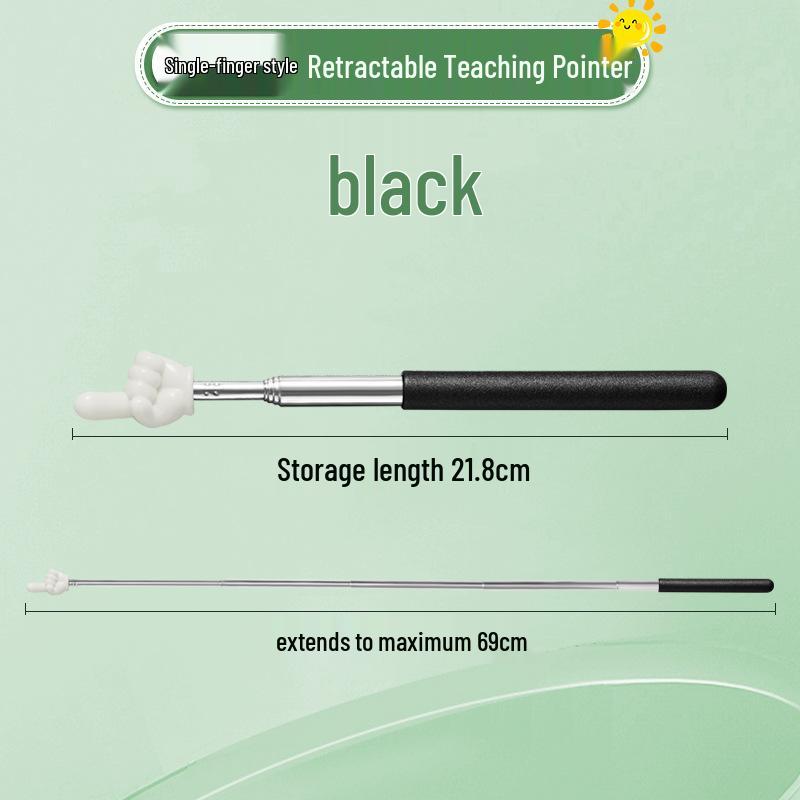 Telescopic Pointer: Teaching Rod, Reading Stick, Conductor's Baton