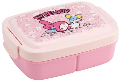 Kids Lunch Box Dome Shape Integrated Divider 840ml My Melody Ushiro Shiro Sanrio Made In Japan P84