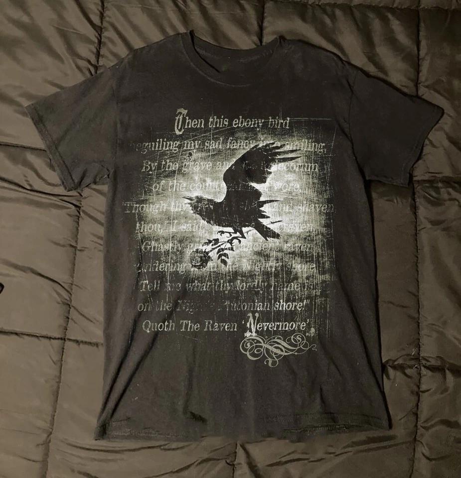 

Rare Collection Nevermore Tour Gift For Fans S to 5XL Black T-shirt K739 S