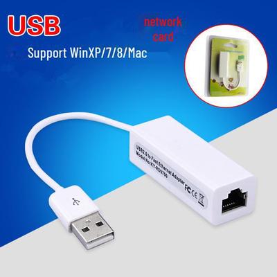 Convertidor USB 2.0 a Ethernet - Adaptador de red con cable externo 9700 para computadoras portátiles