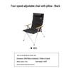 Mountain Guest Adjustable Recliner: Four-Speed Aluminum Alloy Camping Chair with Pillow