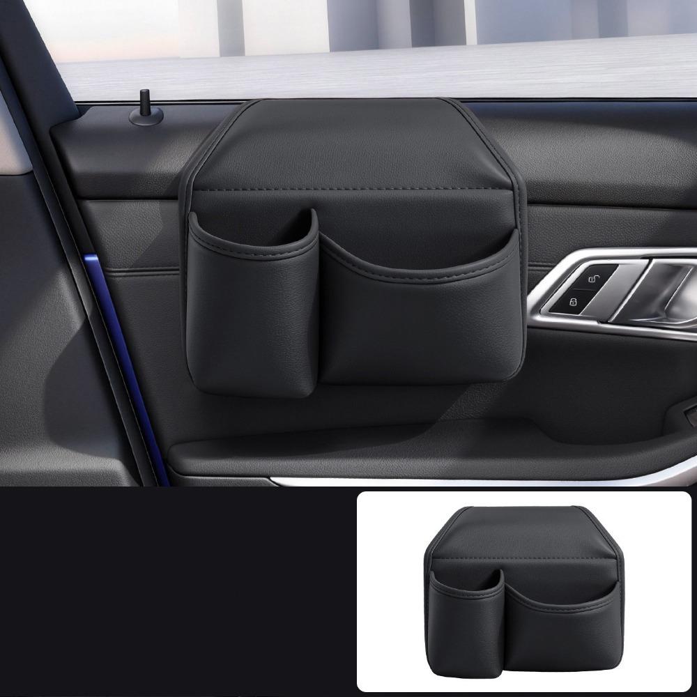 Multifunctional Car Window Armrest Storage Box Adhesive Vehicle Side Door Organizer Vehicle