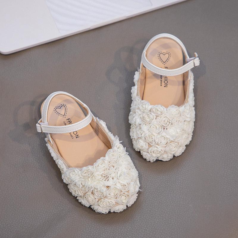 Fashion Child Sandals New Summer Comfort Girls Shoes Soft Sole Exquisite Anti Slip Princess Shoe Elegant Temperament Kid Shoes