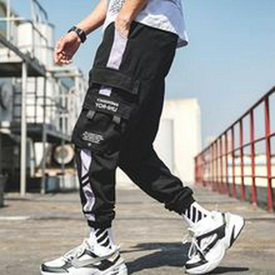Men's Retro Wide-Leg Straight Jeans - Casual Spring/Autumn Drape Trousers