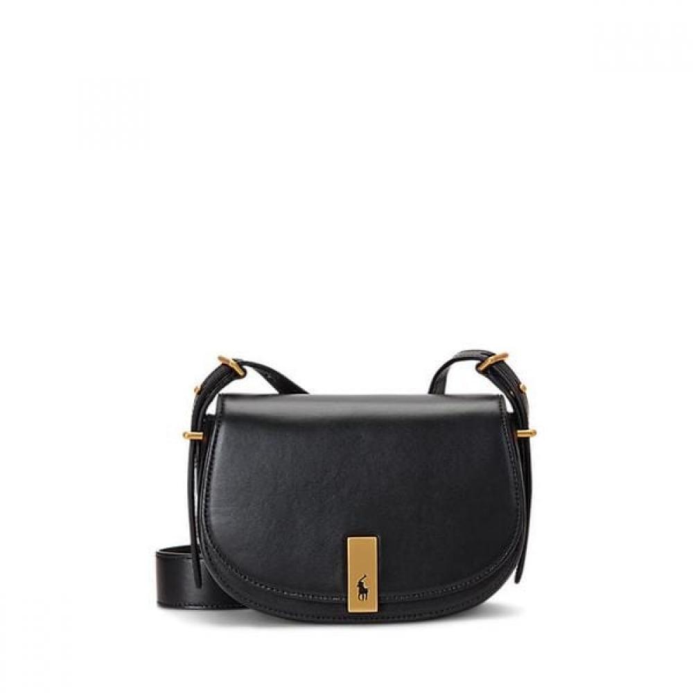 

Polo Ralph Lauren Women S Polo Id calfSkin Mini Saddle Bag wapoBag03520088001 ONE