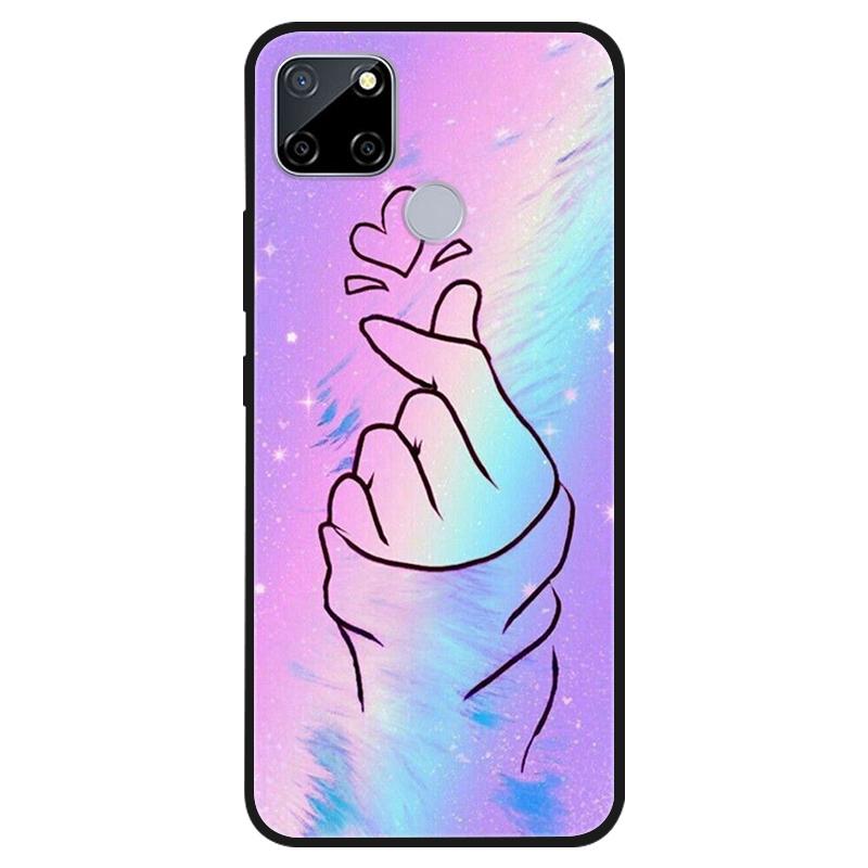 For Realme C25s C25 Case Painted Silicone Soft Phone Cover For Realme C25 C25S C21 C21Y C25Y Phone Case RealmeC25s C 25 s Funda