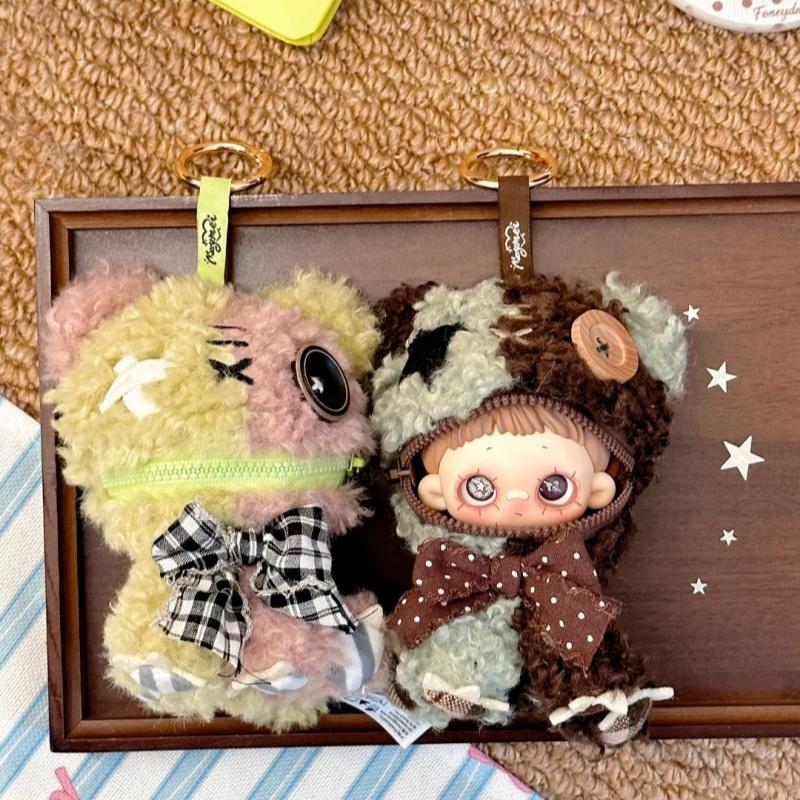 New Maymei Tiny Bear Cookie Series Plush Blind Box Collectible Cute Soft Stuffed Keychain Pendant Gift For Fans