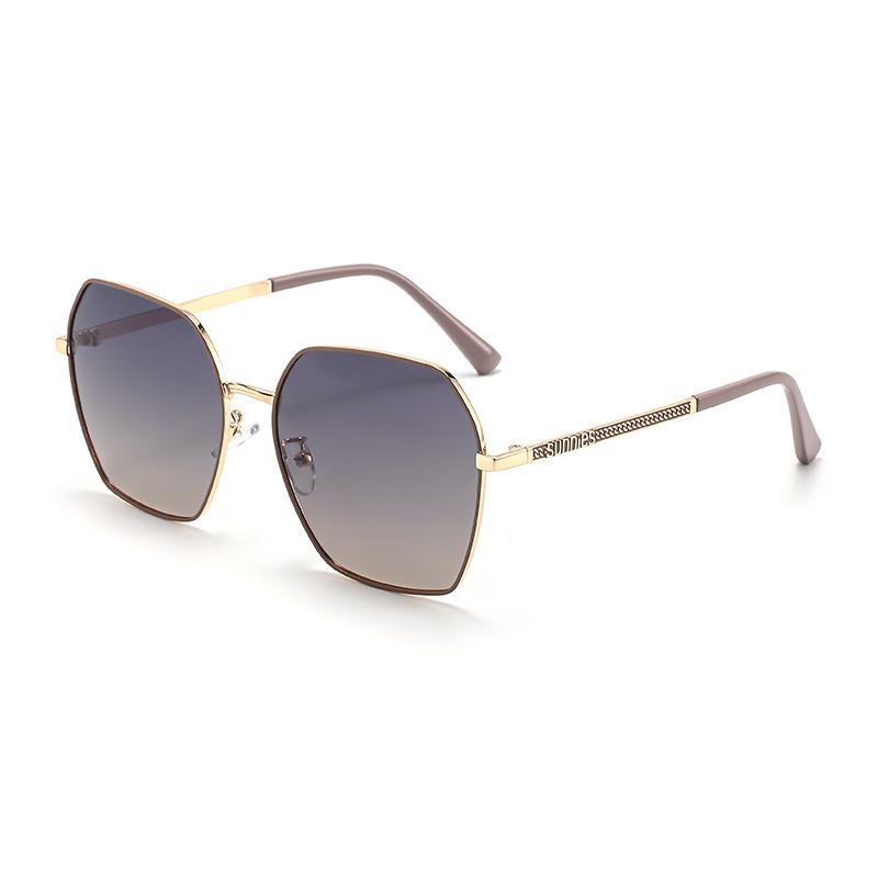

Vaka Classic Metal Frame Polarized Gradient Lens Women s Sunglasses UV400 Summer Travel Essential Driving Cycling Festival Gift