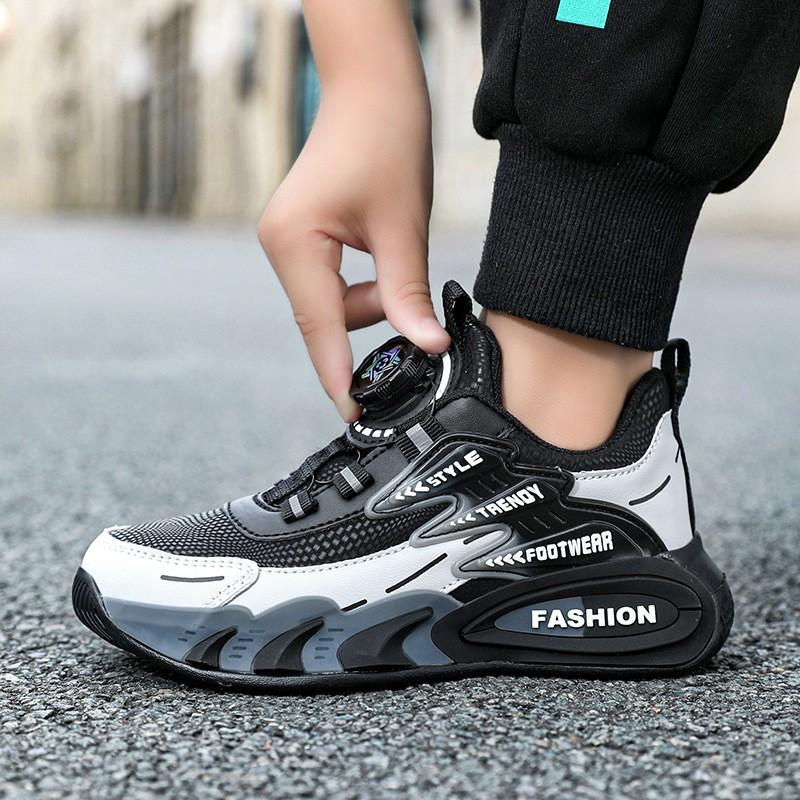 Youth style shoes Boys Lightweight Breathable Mesh Running Shoes Kids Outdoor Indoor Sports Casual Sneakers