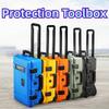 Professional Tool Case Waterproof with Wheels Hard Toolbox Storage Electrician Accessories Organizer Box Precision Instrument