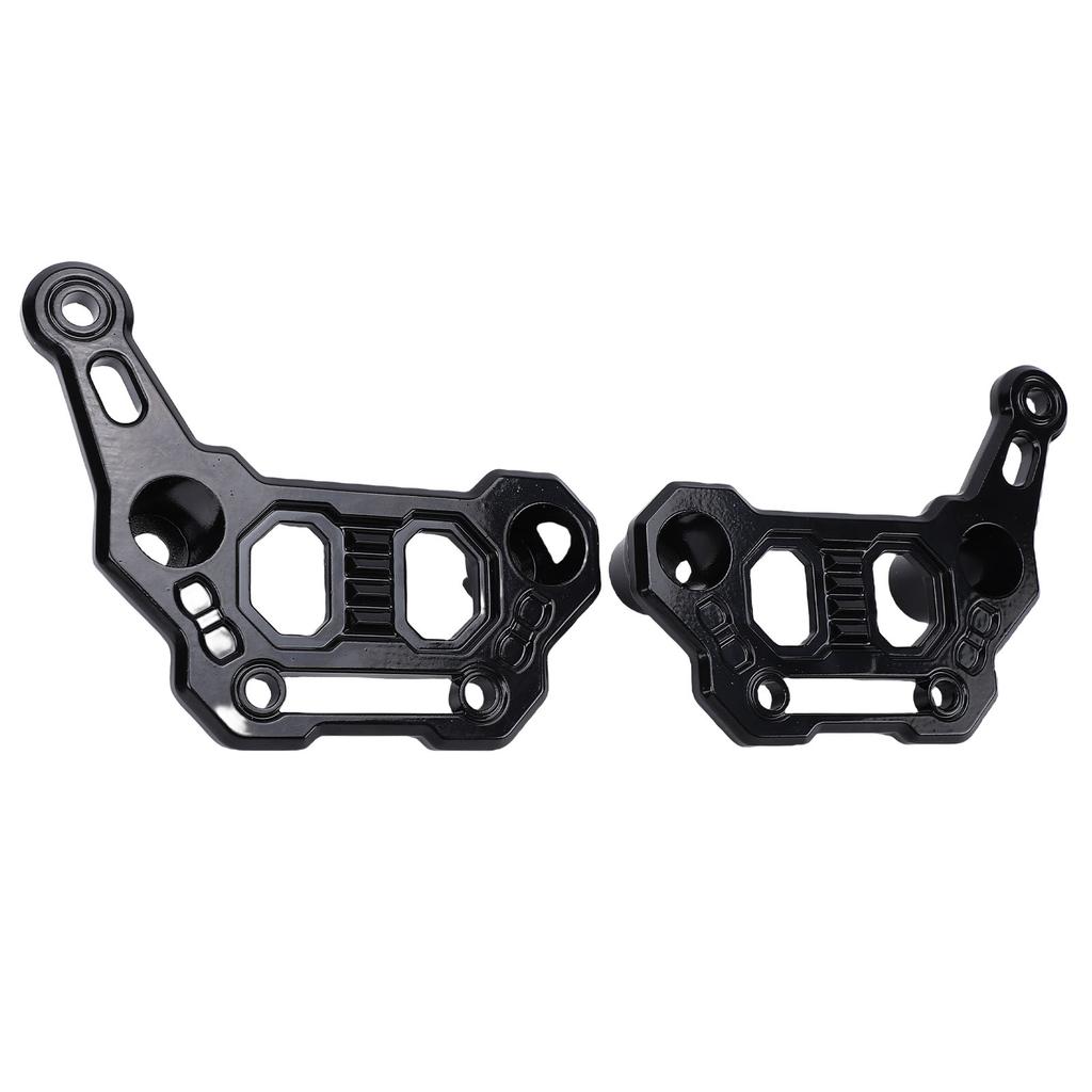 2 Stück Dual-Lichtleisten-Motorhauben-Montagehalterungen Ersatz für JL JLU 4xe JT 2018-2025 Nebelscheinwerferhalterung