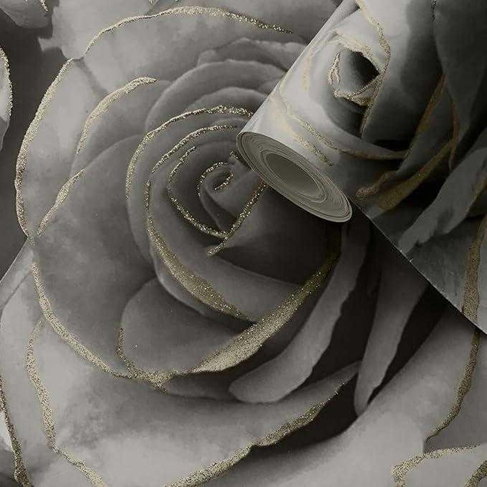 Muriva Madison Rose Glitter Wallpaper