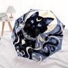 1pc Moonlight Black Cat Fully Automatic Folding Portable Umbrella, 8 Iron Frames, Three-Fold Design, Suitable for All Seasons, Suitable for