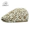 Men's Straw Beret: Spring/Summer Sun Protection, British Retro Duckbill Cap, Casual Newsboy Hat