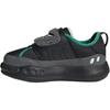 New Adidas Puffy Skipper Slip Resistant Rebound Thermal Low top Casual Shoes Black Kids' KJ3899