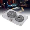 Blank Cassette Normal Bias Open Reel Sound Recording Portable In a Clear Box with Perfect for Recording and Music Tape, 50-minute Tape, Paper, Rock,