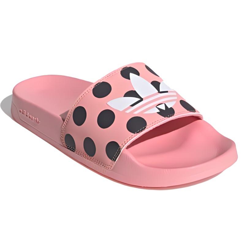 Adidas Wmns Adilette Lite Slides 'Trefoil Logo - Polka Dot Pink' Women's FU9149