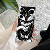 Marvel Venom Black Art Transparent S26 Case For Samsung Galaxy S26 S25 Ultra S24 S22 S26 Plus S20 S23 S21 S25 FE 5G Clear Cover