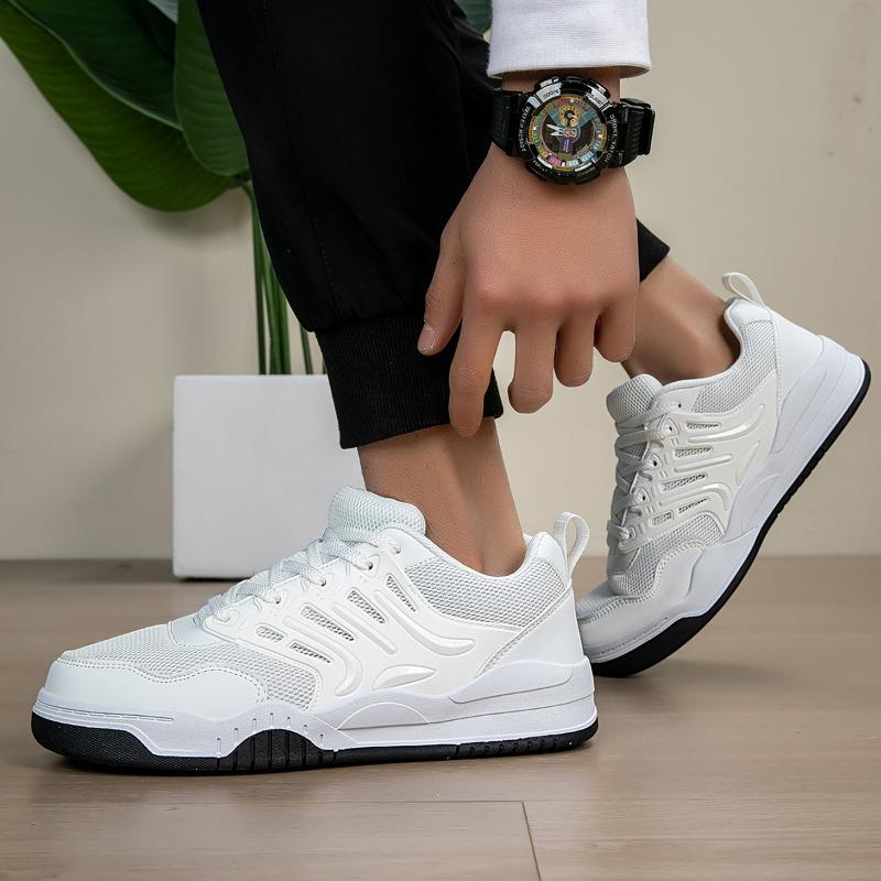 

2025 New Mesh -Trendy Fashion Versatile Comfortable Low Cut Casual Sports High Quality Breathable Men s Shoes Couple Mens Shoes* 47 белый
