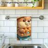 Explorer Beaver Adventure Towel, Soft Absorbent Hand Towel for Shower, Puffy Cartoon Animal Bathroom Towel