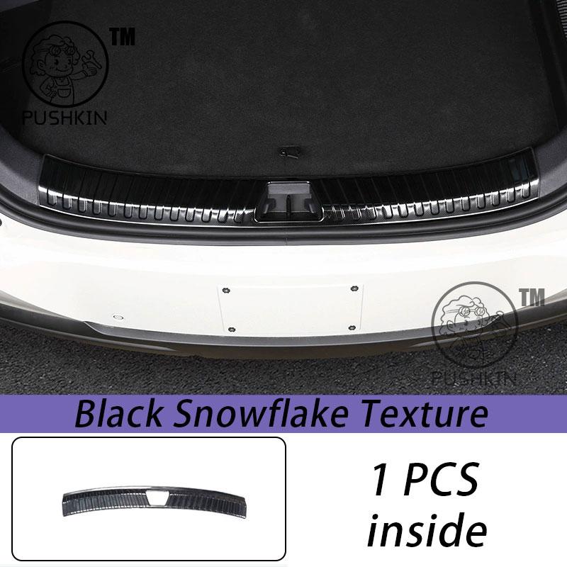 For BYD Sealion 06 EV/DMI 2025 2026 Car Rear Trunk Inner Bumper Plate Guard Stainless steel Anti-Scratch Protector Accessories
