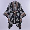 Yunnan Ethnic-Style Large Shawl Cape - Imitation Cashmere Scarf Cloak