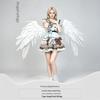 New Manga Exhibition Angel Wings Cos Angel Devil Wings Stage Performance Props Role Playing Party Props Cosplay Accessories