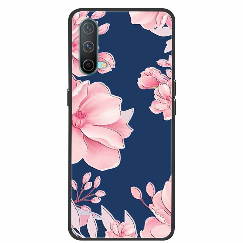 3D Phone Case For OnePlus Nord CE5 CE CE2 CE3 CE4 Relief Emboss Flower Cover for OnePlus Nord CE 2 3 4 5 Silicone Soft Protector
