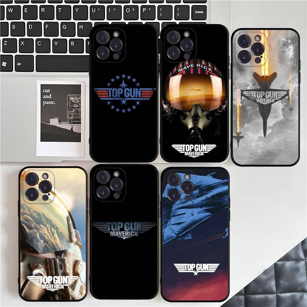 Top Gun Maverick Handyhülle Für IPhone 16 17 Air 15 14 13 12 11 Pro Max 16E Plus Fundas