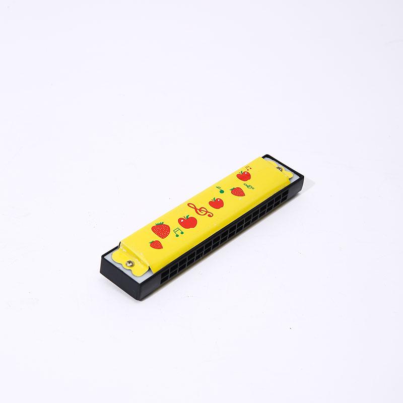 Tin Plate 16-Hole Children's Cartoon Harmonica - Early Education Musical Toy