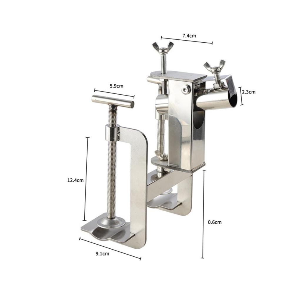 Rod Holder Long Lasting Clamp on Fishing Tool-Complimentary