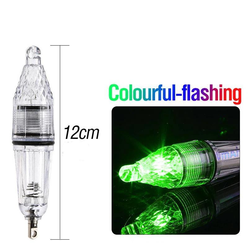 Battery Free Led Underwater Fish Lure Light Energy Saving Deep Sea Fishing Lamp For Sea Freshwater Shrimp Cage Night Fishing