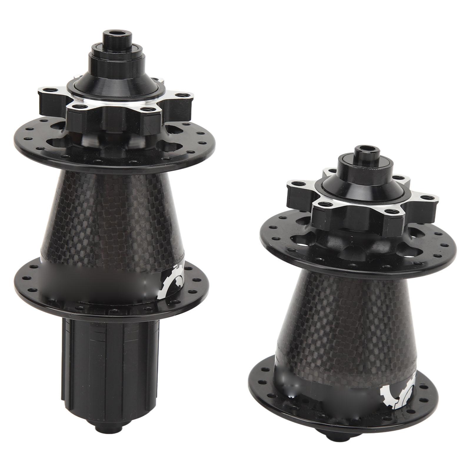 Mountain Bike Disc Brake Hub Carbon Fiber Bike Wheel Hub Quick Release Skewer Set Mountain Bicycle Accessories Cycling Tools