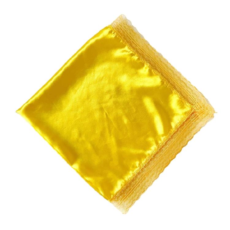 Прочный Сатиновый Платок Яркого Цвета Машинная Стирка Аксессуар Для Любого Возраста