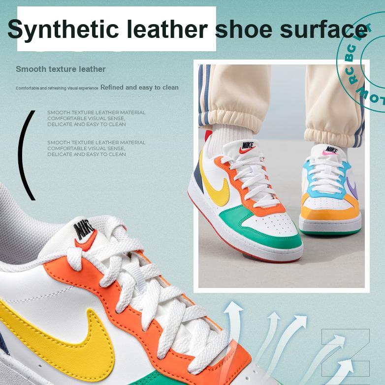 Neuer Nike Court Borough Low Recraft GS 'Multi Color' FQ8373-902