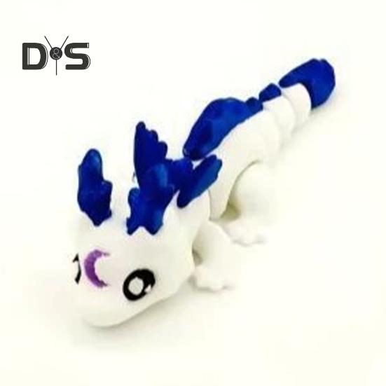 3D-gedrucktes Drachenei, buntes Ei mit Drachen im Inneren, bewegliche Drachenfigur, flexibles Zappelspielzeug für Kinder, Osterkörbchenfüller