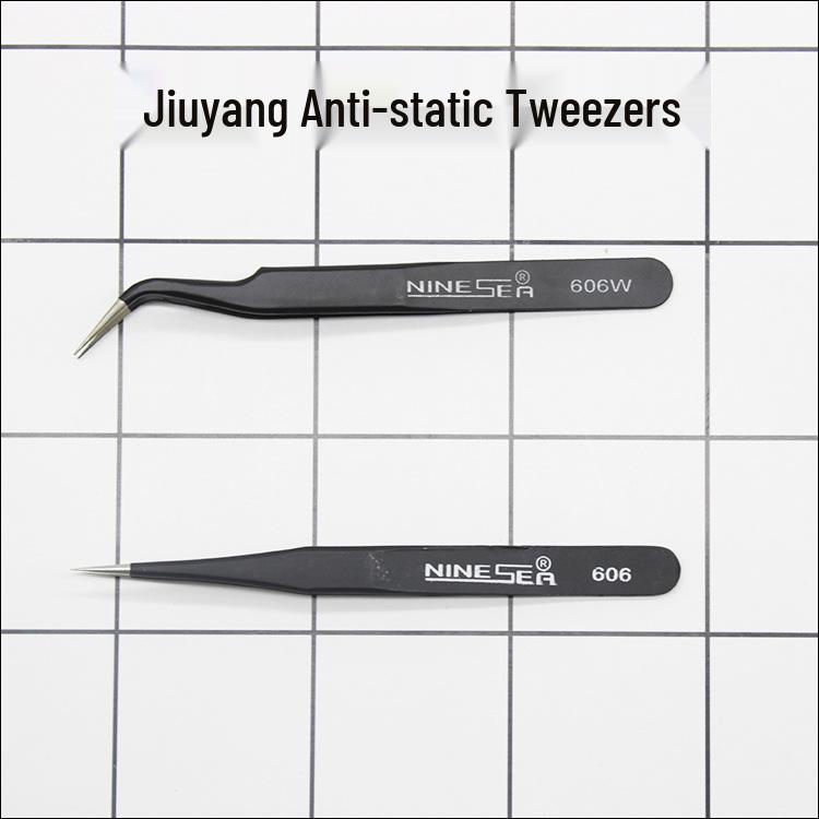 

Jiuyang Anti-Magnetic 606W Straight Tweezers for Gundam Models Curved Tip