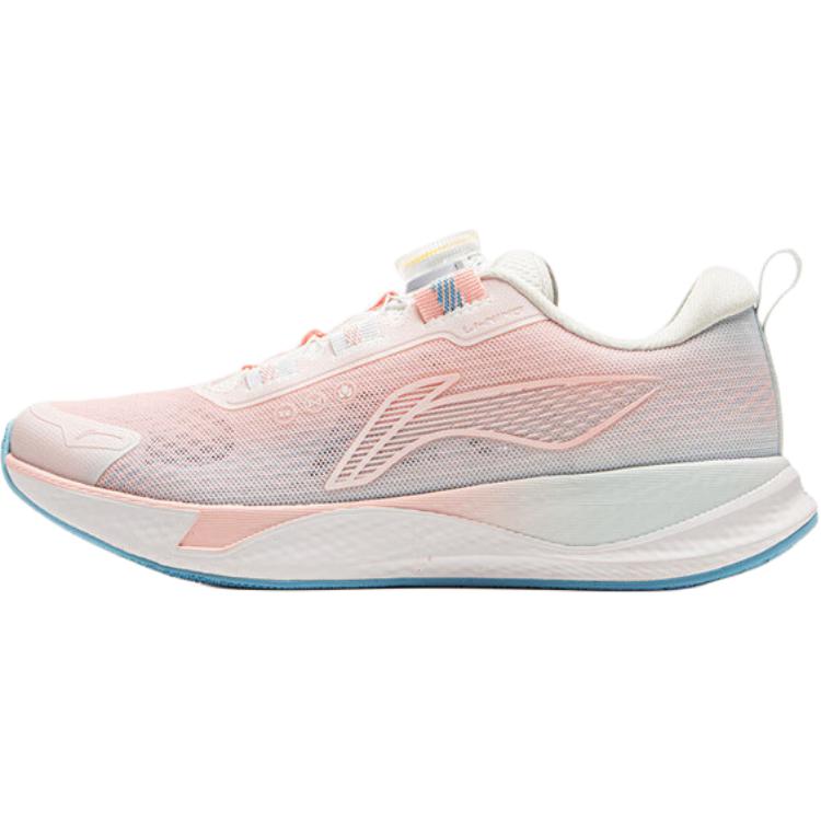 Li Ning Kids Mesh Comfortable Versatile Non-Slip Wear-Resistant Low-Top Running Shoes Kids sneaker Pink YKFU136-6