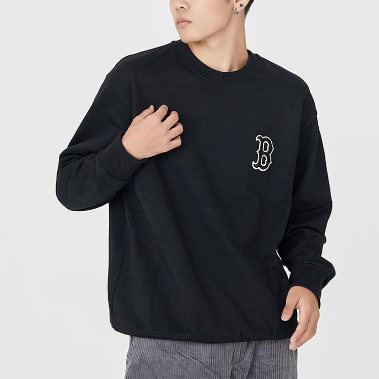 New MLB Sweatshirts Unisex Black 3AMTO0226-43BKS